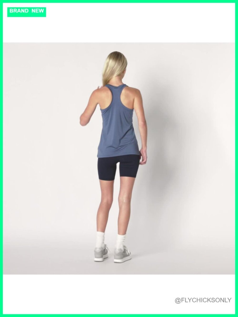 Active Quick Dry Tech Stretch Racerback Tank Top, Multipack - Picture 6 of 6